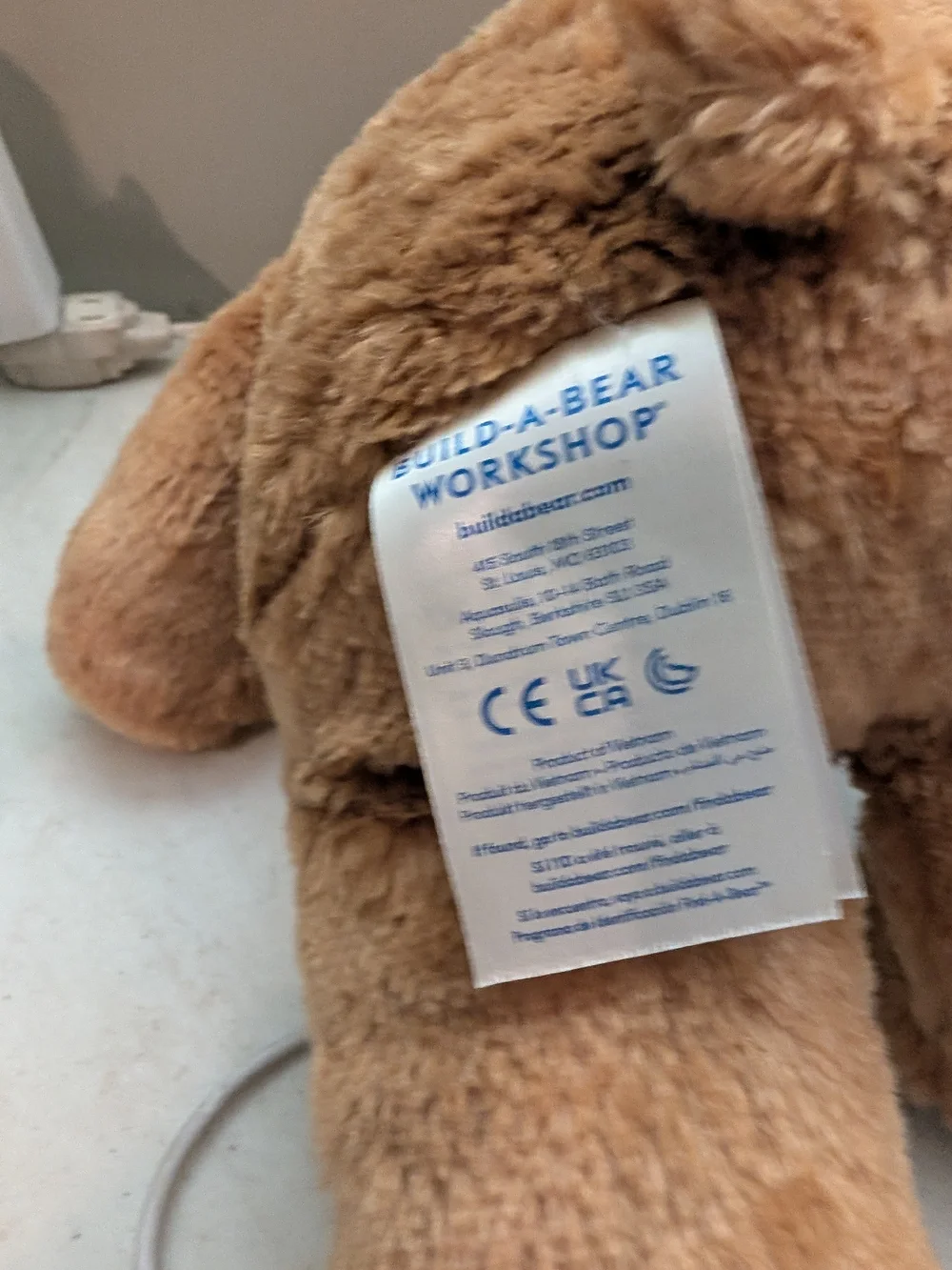 Build A Bear Happy Birthday Plush Brown Stuffed Animal Toy 16